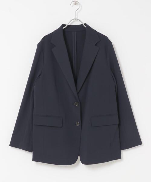 F by ROSSO（エフバイロッソ）の「F by ROSSO　ストレッチテーラージャケット（その他アウター・レディース・ベージュ/ネイビー・FREE）」の16枚目の写真