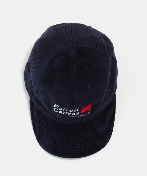 PARROTT CANVAS（パロットキャンバス）の「【PARROTT CANVAS/パロットキャンバス】 PC Corduroy Panel Cap：キャップ（キャップ・レディース・ネイビー/ベージュ・FREE）」の9枚目の写真