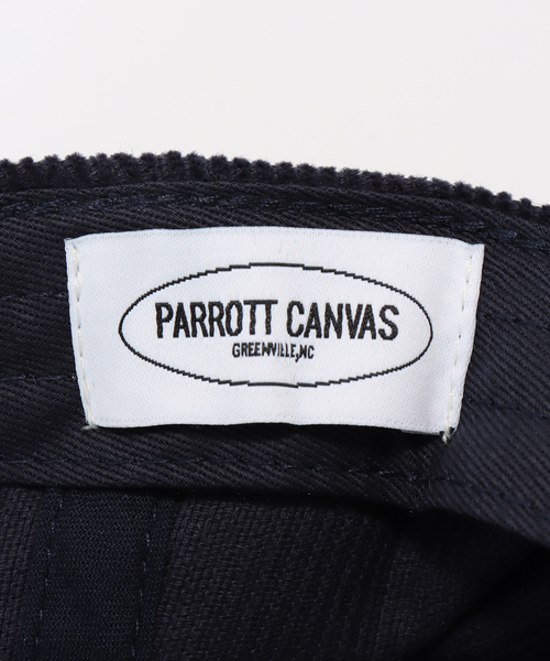 PARROTT CANVAS（パロットキャンバス）の「【PARROTT CANVAS/パロットキャンバス】 PC Corduroy Panel Cap：キャップ（キャップ・レディース・ネイビー/ベージュ・FREE）」の13枚目の写真