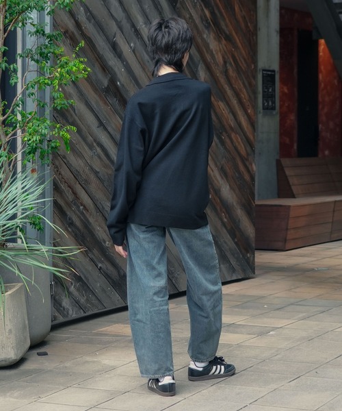 U.S. POLO ASSN.(ユーエスポロアッスン)の「【U.S. POLO ASSN./ユーエスポロアッスン 】ニットポロシャツ(ニット/セーター・メンズ・グレー/ブラック/カーキ/ネイビー・MEDIUM/LARGE/X-LARGE)」の8枚目の写真