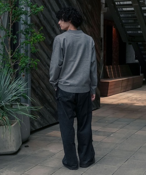U.S. POLO ASSN.(ユーエスポロアッスン)の「【U.S. POLO ASSN./ユーエスポロアッスン 】ニットポロシャツ(ニット/セーター・メンズ・グレー/ブラック/カーキ/ネイビー・MEDIUM/LARGE/X-LARGE)」の13枚目の写真