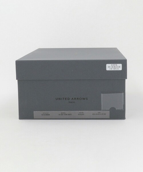 UNITED ARROWS（ユナイテッドアローズ）の「サイドゴア ブーツ（ブーツ・メンズ・ブラック・7/9h/8h/9/8/7h）」の3枚目の写真