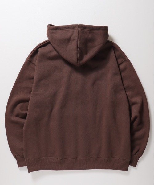 Dickies(ディッキーズ)の「【Dickies/ディッキーズ】裏起毛ワンポイントワッペンフルZIPパーカー(パーカー・メンズ・ブラック/オートミール/ネイビー/ブラウン・M/L/LL)」の12枚目の写真