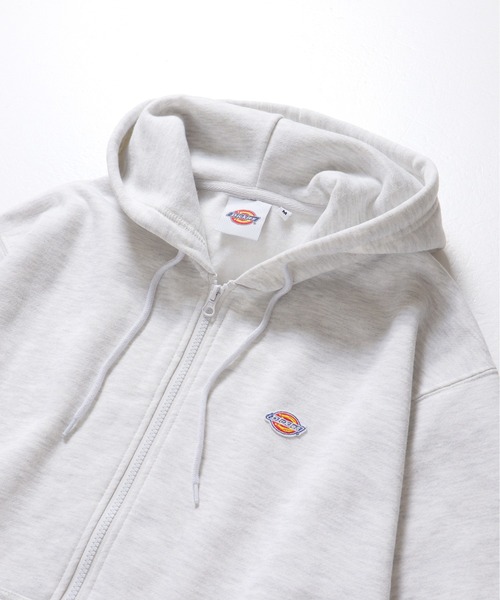 Dickies(ディッキーズ)の「【Dickies/ディッキーズ】裏起毛ワンポイントワッペンフルZIPパーカー(パーカー・メンズ・ブラック/オートミール/ネイビー/ブラウン・M/L/LL)」の18枚目の写真