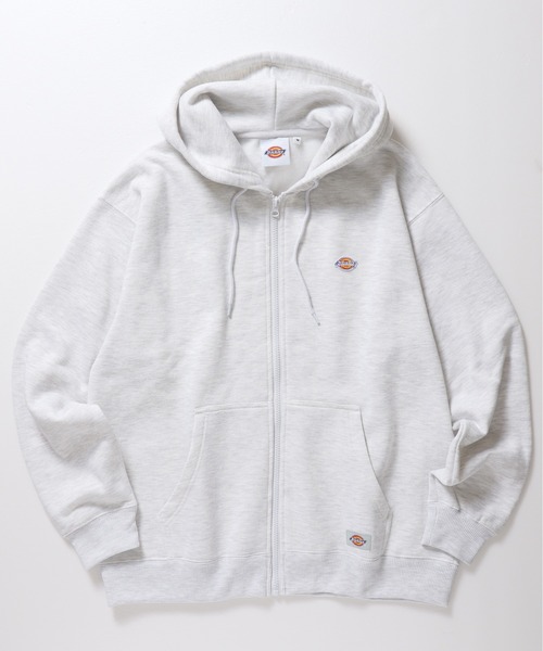Dickies(ディッキーズ)の「【Dickies/ディッキーズ】裏起毛ワンポイントワッペンフルZIPパーカー(パーカー・メンズ・ブラック/オートミール/ネイビー/ブラウン・M/L/LL)」の13枚目の写真