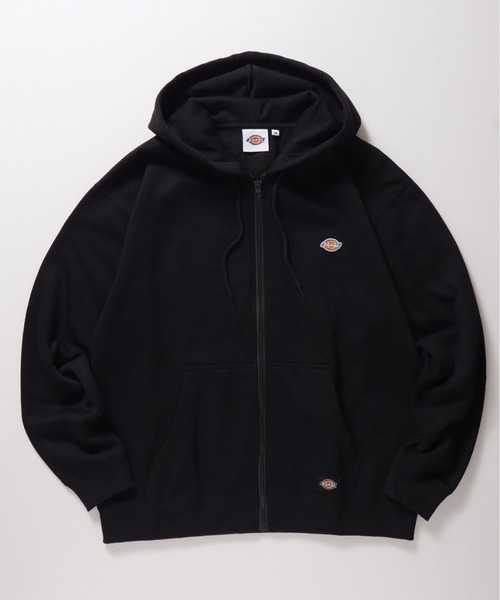 Dickies(ディッキーズ)の「【Dickies/ディッキーズ】裏起毛ワンポイントワッペンフルZIPパーカー(パーカー・メンズ・ブラック/オートミール/ネイビー/ブラウン・M/L/LL)」の9枚目の写真