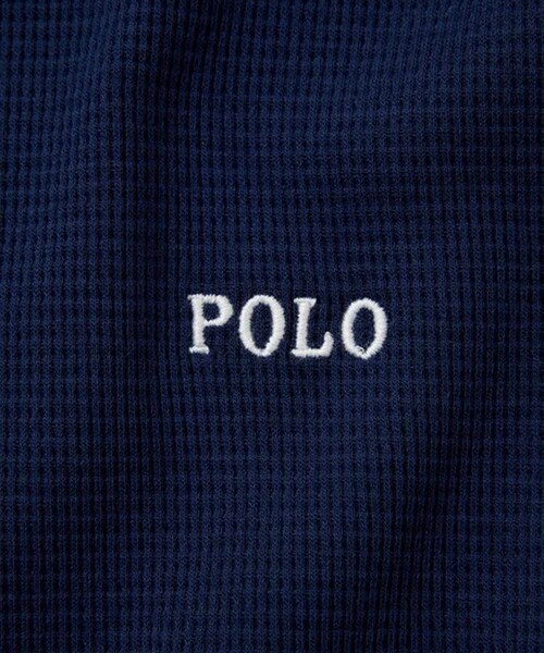 POLO RALPH LAUREN SLEEPWEAR（ポロラルフローレンスリープウェア）の「【POLO RALPH LAUREN/ポロ ラルフ ローレン】ワッフルロングスリーブ（Tシャツ/カットソー・メンズ・ネイビー/ブラック/グレー・M/L/XL）」の10枚目の写真