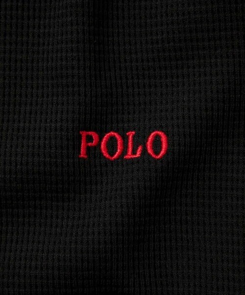 POLO RALPH LAUREN SLEEPWEAR（ポロラルフローレンスリープウェア）の「【POLO RALPH LAUREN/ポロ ラルフ ローレン】ワッフルロングスリーブ（Tシャツ/カットソー・メンズ・ネイビー/ブラック/グレー・M/L/XL）」の16枚目の写真