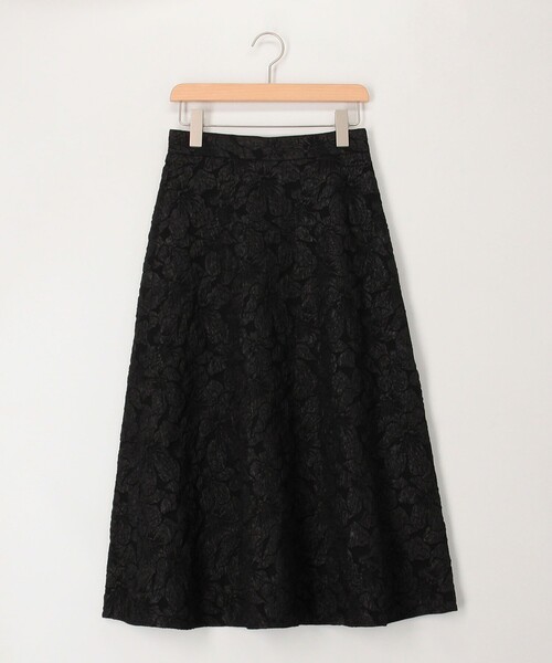 MICO COULIER（ミコクリエ）の「フラワージャガードフレアースカート（スカート・レディース・ブラウン系その他/グレー系その他・36/38）」の17枚目の写真