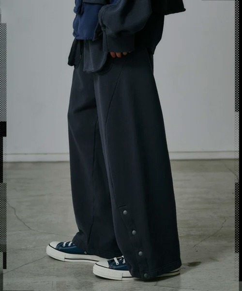 STYLISE（スタイライズ）の「【FACETASM】FLOWING SWEAT PANTS / スモークネイビー [JOO-PT-U11]（その他パンツ・レディース・ネイビー・S）」の3枚目の写真