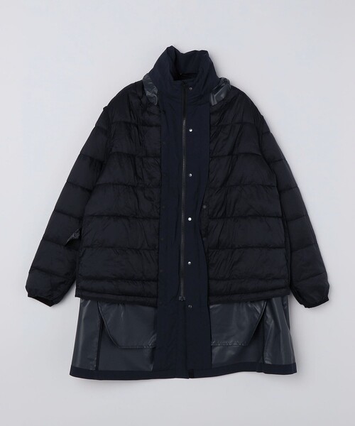 SHIPS Colors(シップス カラーズ)の「SHIPS Colors:〈撥水・防風〉sorona(R) 2.5レイヤー 3WAY ビジネスコート(その他アウター・メンズ・ブラック/ネイビー・MEDIUM/LARGE/X-LARGE)」の7枚目の写真
