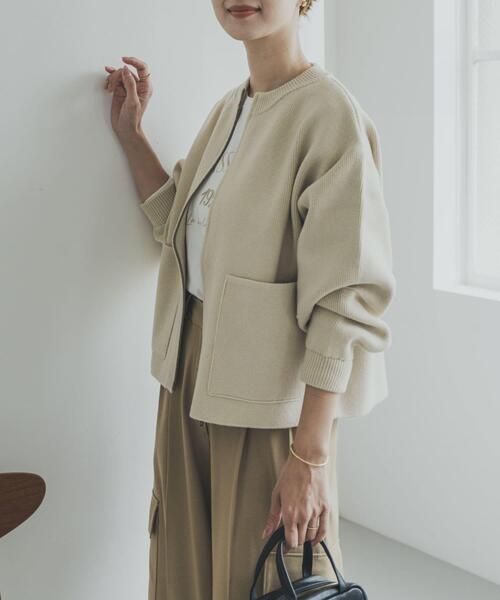 ニットZIPブルゾン（ニット/セーター）｜URBAN RESEARCH DOORS