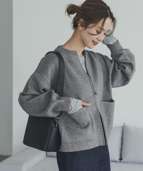 URBAN RESEARCH DOORS（アーバンリサーチドアーズ）の「ニットZIP