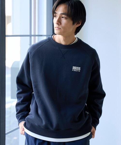 DISCUS（ディスカス）の「DISCUS（ディスカス）別注裏ボアスウェットプルオーバー【Youtube紹介アイテム】（スウェット・メンズ・ベージュ/ネイビー/オフホワイト・XL/L/M/S）」の3枚目の写真