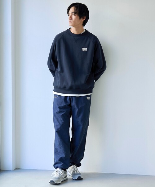 DISCUS×LULU 別注スウェットプルオーバー DISCUS トレーナー スウェット DISCUS（ディスカス）別注裏ボア