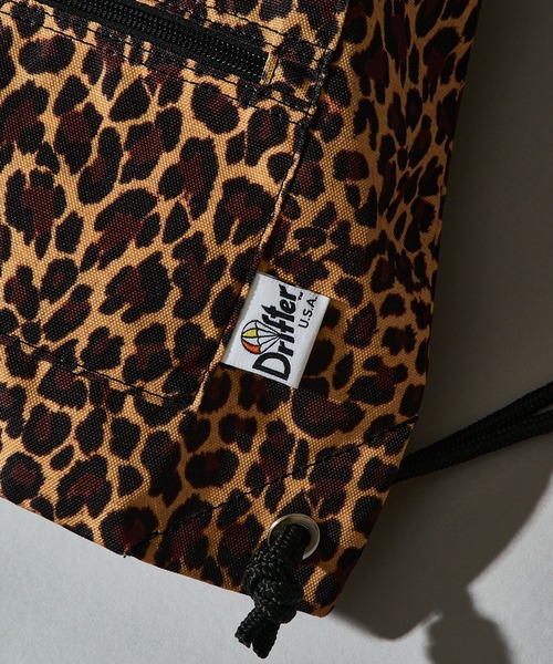 Drifter(ドリフター)の「【Drifter】EASY KNAPSACK(バックパック/リュック・レディース・レオパード/ブラック/ピンク/ゼブラ/ターコイズブルー・FREE)」の9枚目の写真