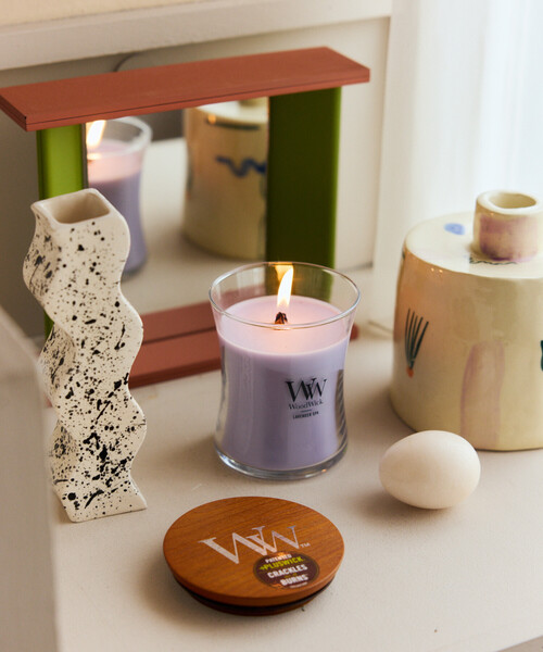 WOODWICK(ウッドウィック)の「WoodWick/ウッドウィック Jar Candle M フレグランスキャンドル(キャンドル・メンズ・ラベンダー/ブラック/ホワイト/ピンク/ワインレッド/ナチュラル/その他9・ONE SIZE)」の17枚目の写真