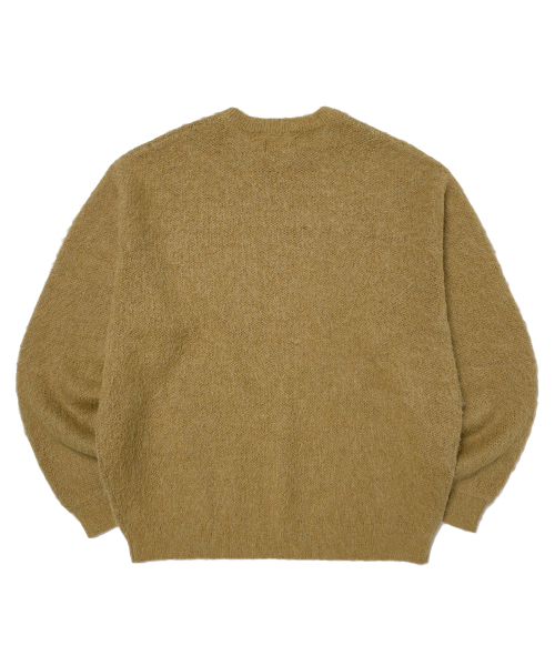 WKNDRS（ウィーキャンドース）の「TATTOO BRUSHED KNIT SWEATER (MUSTARD)（ニット/セーター・レディース・その他・MEDIUM/LARGE/X-LARGE）」の2枚目の写真