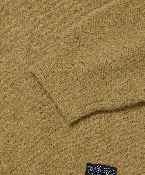 WKNDRS（ウィーキャンドース）の「TATTOO BRUSHED KNIT SWEATER (MUSTARD)（ニット/セーター・レディース・その他・MEDIUM/LARGE/X-LARGE）」の4枚目の写真