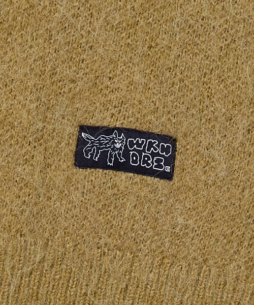 WKNDRS（ウィーキャンドース）の「TATTOO BRUSHED KNIT SWEATER (MUSTARD)（ニット/セーター・レディース・その他・MEDIUM/LARGE/X-LARGE）」の5枚目の写真