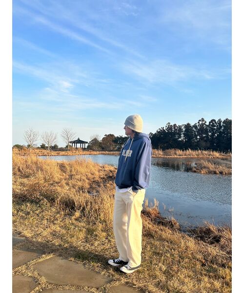 MUSINSA STANDARD（ムシンサスタンダード）の「ベーシック長袖Tシャツ[クリーム]（Tシャツ/カットソー・メンズ・その他・LARGE/X-LARGE/XX-LARGE/XXX-LARGE/SMALL/MEDIUM）」の10枚目の写真