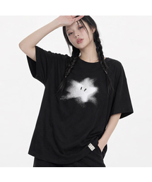 [ユニセックス]ブルースター半袖Tシャツ_2カラー
