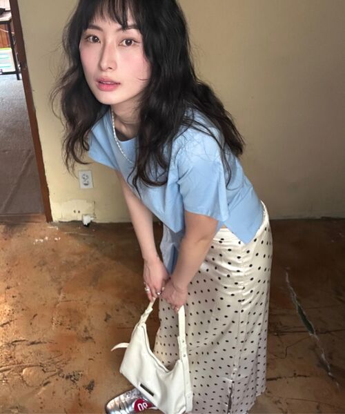 RENSE（レンセ）の「Eyelet Frill Half T-shirt White（Tシャツ/カットソー・レディース・その他・OS）」の3枚目の写真