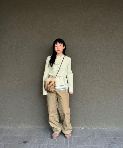 Verdnt（バーダント）の「ユーティリティサイドビッグポケットワイドパンツ[ベージュ]（その他パンツ・レディース・その他・SMALL/MEDIUM/LARGE）」の16枚目の写真