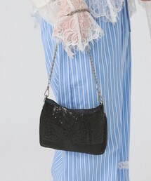 Ray BEAMS | メタル メッシュ チェーン バッグ(トートバッグ)