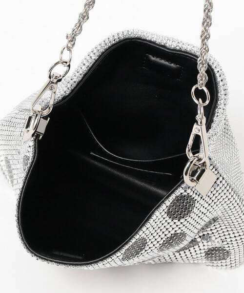 Ray BEAMS（レイビームス）の「メタル メッシュ チェーン バッグ（トートバッグ・レディース・ブラック/その他・ONE SIZE）」の10枚目の写真