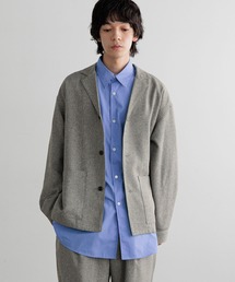 LOWRYS FARM | 【LFM(U)】メランジツイルシャツジャケット　 593721(テーラードジャケット)