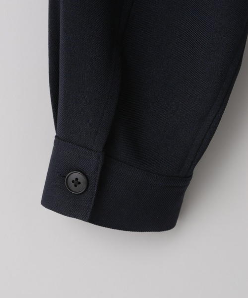 LOWRYS FARM（ローリーズファーム）の「【LFM(U)】メランジツイルシャツジャケット　 593721（テーラードジャケット・メンズ・ネイビー/グレー・MEDIUM/LARGE）」の20枚目の写真