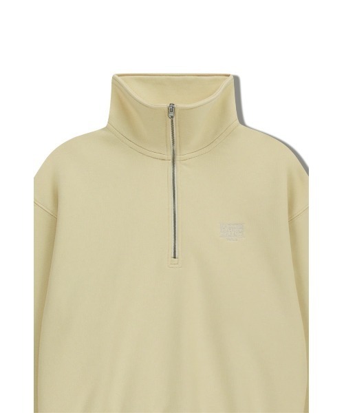 MARITHE + FRANCOIS GIRBAUD（マリテフランソワジルボー）の「W CHAIN STITCH LOGO HALF ZIP-UP CROP SWEATSHIRT（スウェット・レディース・ライトイエロー/Navy/ブラウン・SMALL/MEDIUM）」の19枚目の写真