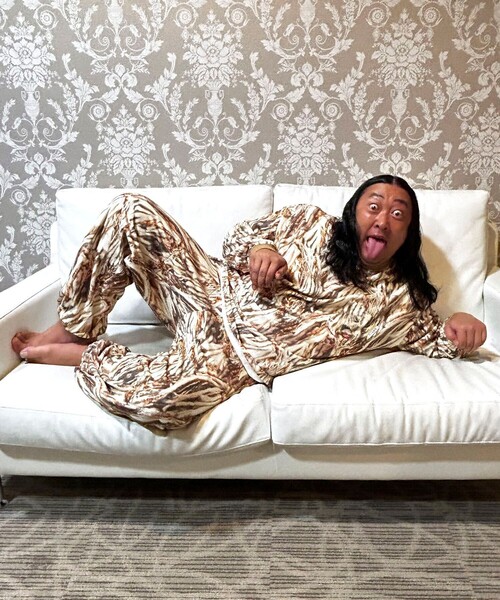 ロルフくん ルームウェア 長袖セットアップ/裏毛/ナップサック付き