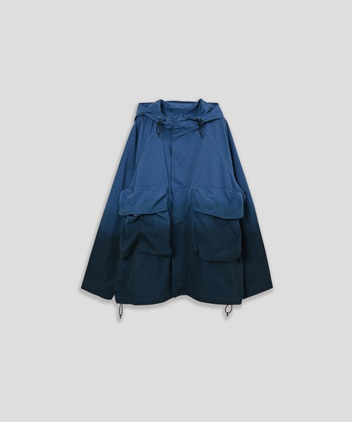 Kelen(ケレン)の「「KELEN MENS / ケレン メンズ」STEP DYEING JACKET(その他アウター・メンズ・ブルー/グリーン/ライトグレー・40/38)」の1枚目の写真