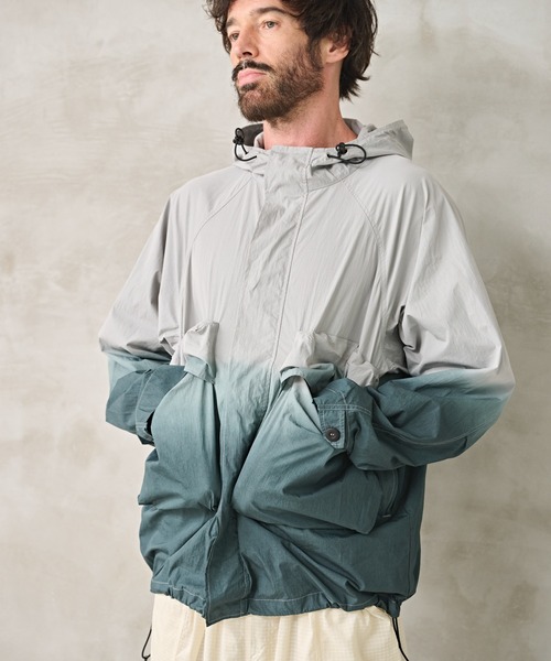 Kelen(ケレン)の「「KELEN MENS / ケレン メンズ」STEP DYEING JACKET(その他アウター・メンズ・ブルー/グリーン/ライトグレー・40/38)」の5枚目の写真