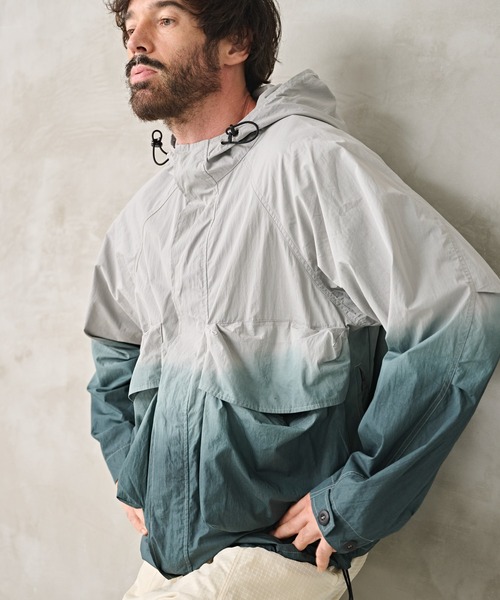 Kelen(ケレン)の「「KELEN MENS / ケレン メンズ」STEP DYEING JACKET(その他アウター・メンズ・ブルー/グリーン/ライトグレー・40/38)」の8枚目の写真