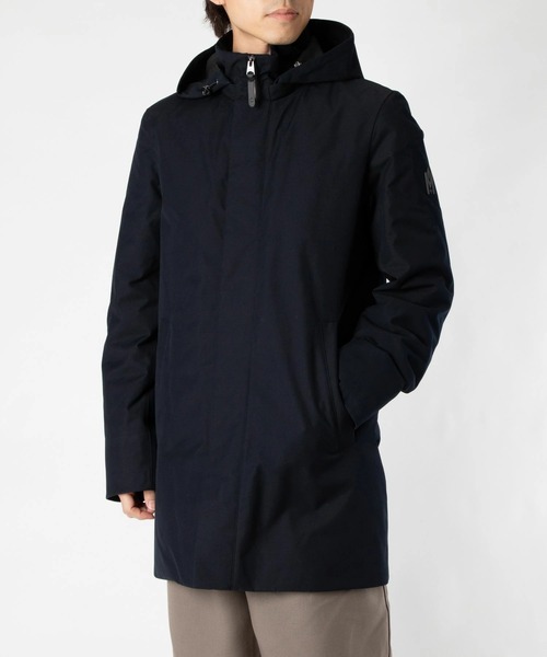 Mackage(マッカージュ)の「Mackage ROLAND Hooded Down Coat マッカージュ ローランド フーデット ダウンジャケット(ダウンジャケット/コート・メンズ・ネイビー・40/42)」の3枚目の写真