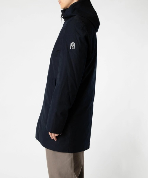 Mackage(マッカージュ)の「Mackage ROLAND Hooded Down Coat マッカージュ ローランド フーデット ダウンジャケット(ダウンジャケット/コート・メンズ・ネイビー・40/42)」の4枚目の写真