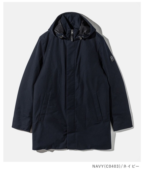 Mackage(マッカージュ)の「Mackage ROLAND Hooded Down Coat マッカージュ ローランド フーデット ダウンジャケット(ダウンジャケット/コート・メンズ・ネイビー・40/42)」の8枚目の写真