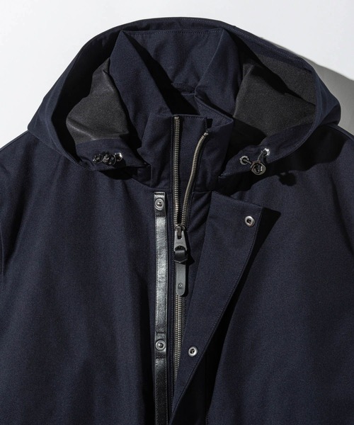 Mackage(マッカージュ)の「Mackage ROLAND Hooded Down Coat マッカージュ ローランド フーデット ダウンジャケット(ダウンジャケット/コート・メンズ・ネイビー・40/42)」の11枚目の写真