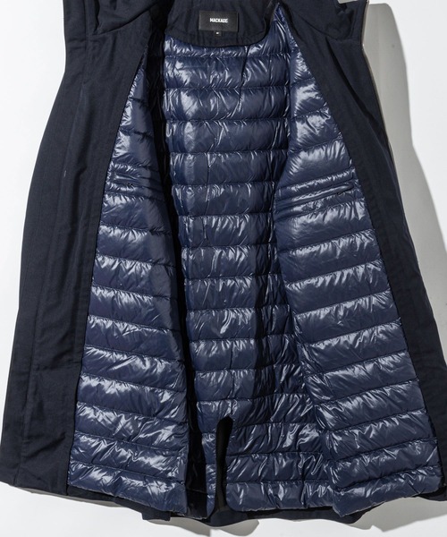 Mackage(マッカージュ)の「Mackage ROLAND Hooded Down Coat マッカージュ ローランド フーデット ダウンジャケット(ダウンジャケット/コート・メンズ・ネイビー・40/42)」の18枚目の写真