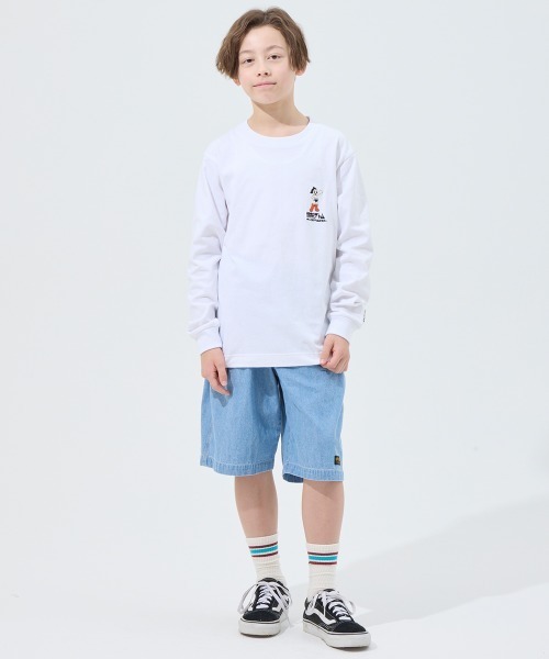 KRIFF MAYER（クリフメイヤー）の「【綿100％】手塚治虫キャラクターコラボロンT（Tシャツ/カットソー・キッズ・ブラック/サックスブルー/オフホワイト/グレー・120/130/140/150/160/170）」の7枚目の写真