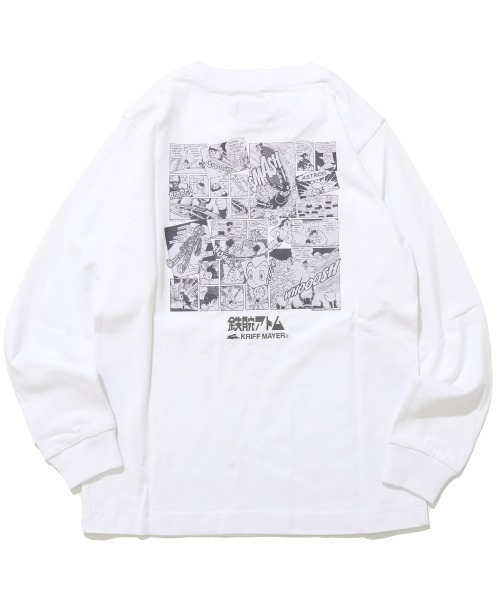 KRIFF MAYER（クリフメイヤー）の「【綿100％】手塚治虫キャラクターコラボロンT（Tシャツ/カットソー・キッズ・ブラック/サックスブルー/オフホワイト/グレー・120/130/140/150/160/170）」の11枚目の写真