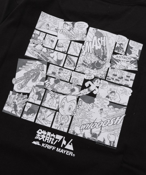 KRIFF MAYER（クリフメイヤー）の「【綿100％】手塚治虫キャラクターコラボロンT（Tシャツ/カットソー・キッズ・ブラック/サックスブルー/オフホワイト/グレー・120/130/140/150/160/170）」の22枚目の写真