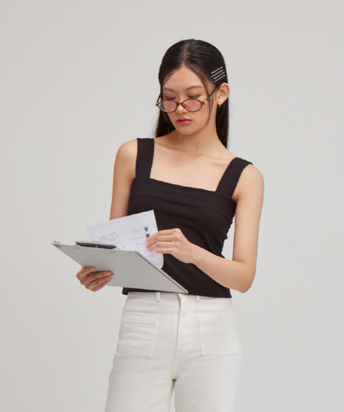 SALON DE YOHN(サロンドヨーン)の「Basic Sleeveless T_ Black(Tシャツ/カットソー・レディース・その他・LARGE/MEDIUM/SMALL)」の5枚目の写真