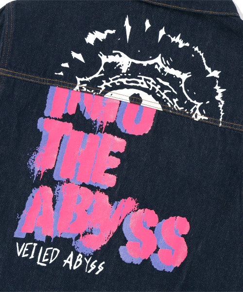 Abyss Horizon Denim Trucker Jacket - Deep Indigo