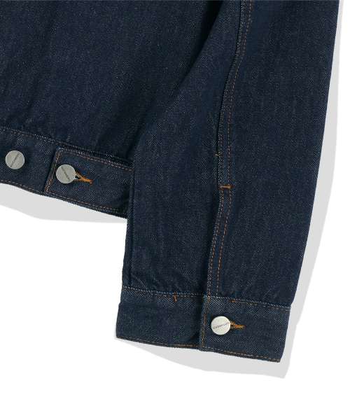 Abyss Horizon Denim Trucker Jacket - Deep Indigo