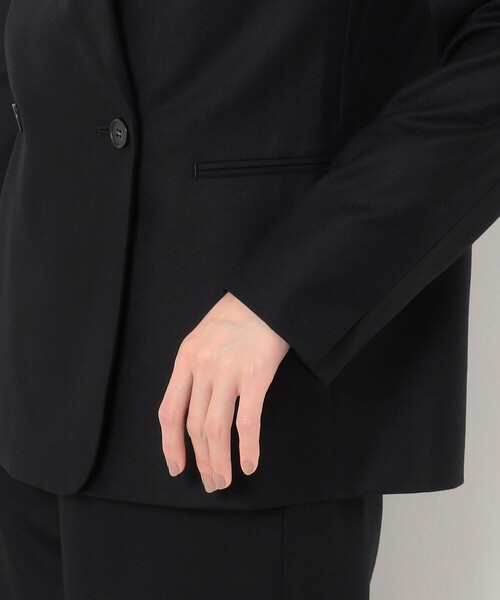 K.T KIYOKO TAKASE(キヨコタカセ)の「〔 Sサイズ 〕 【セットアップ対応】2WAYストレッチフラノ ダブルブレストジャケット(テーラードジャケット・レディース・ブラック/ベージュ・5号)」の12枚目の写真