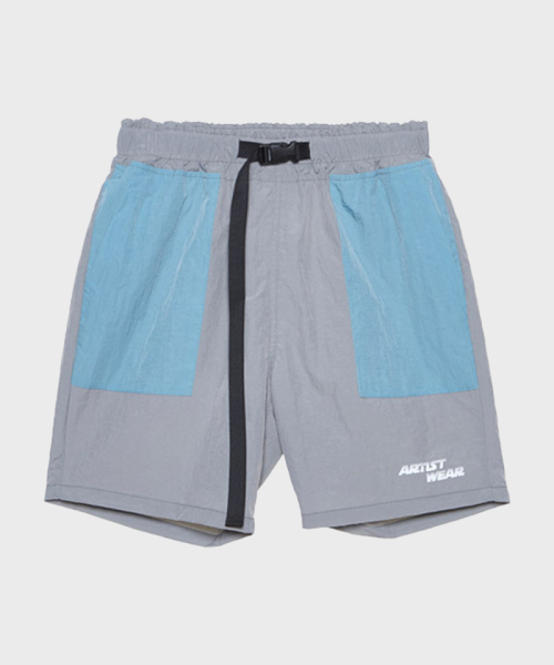 ARTISTWEAR（アーティストウェア）の「[ATW] ポケット配色ハーフパンツ_GY（その他パンツ・レディース・グレー・LARGE/MEDIUM/X-LARGE）」の6枚目の写真